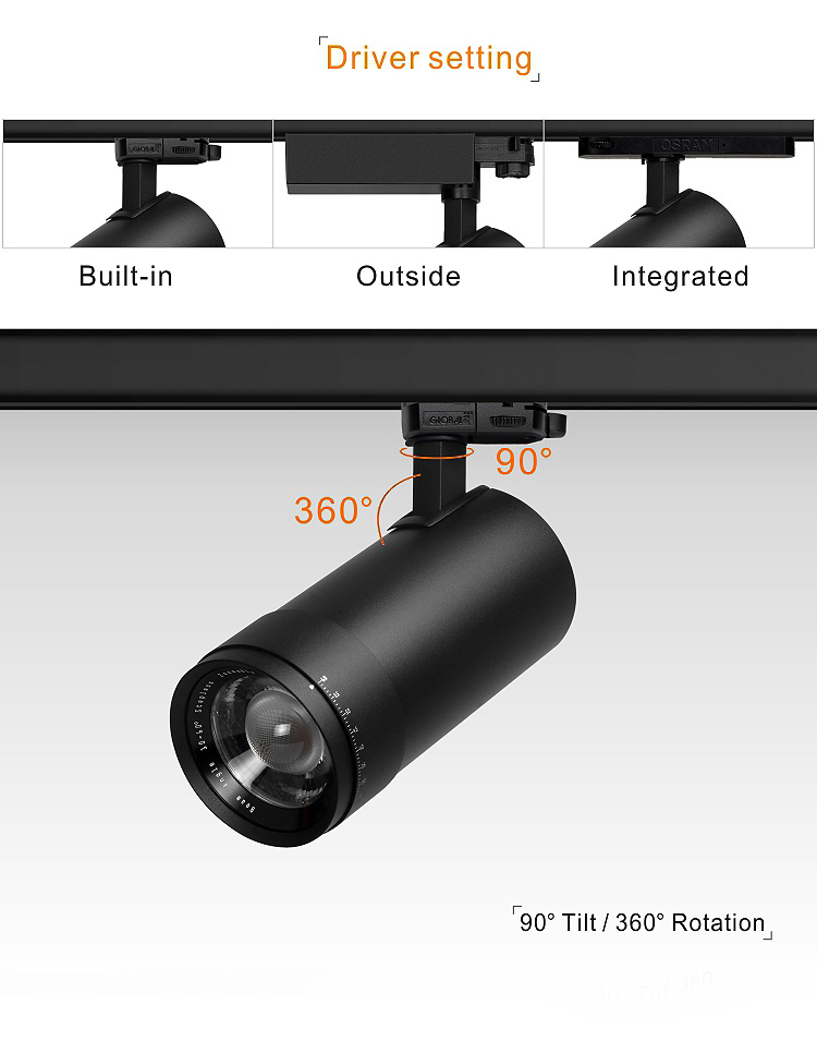 Parify Track Zoom Lights 40w - Image 3