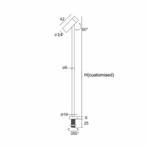 Alternative view of Parify LED Stalk Light (PAR101A)