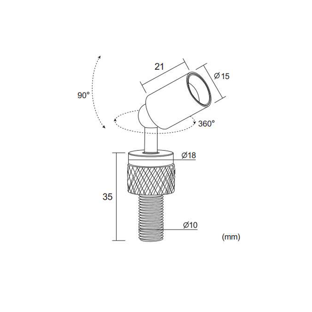 Parify Mini Spot Light PAR111-1 - Image 2