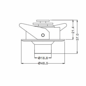 Alternative view of Parify Mini Recessed Light PAR108-1