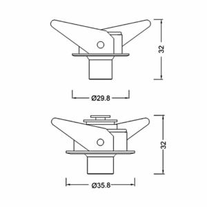 Alternative view of Parify Mini Recessed Light PAR108-9