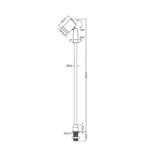 Alternative view of Parify LED Stalk Light (PAR102)
