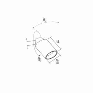 Alternative view of Parify LED Stalk Light (PAR112G)
