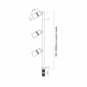 Alternative view of Parify LED Stalk Light (PAR112H)