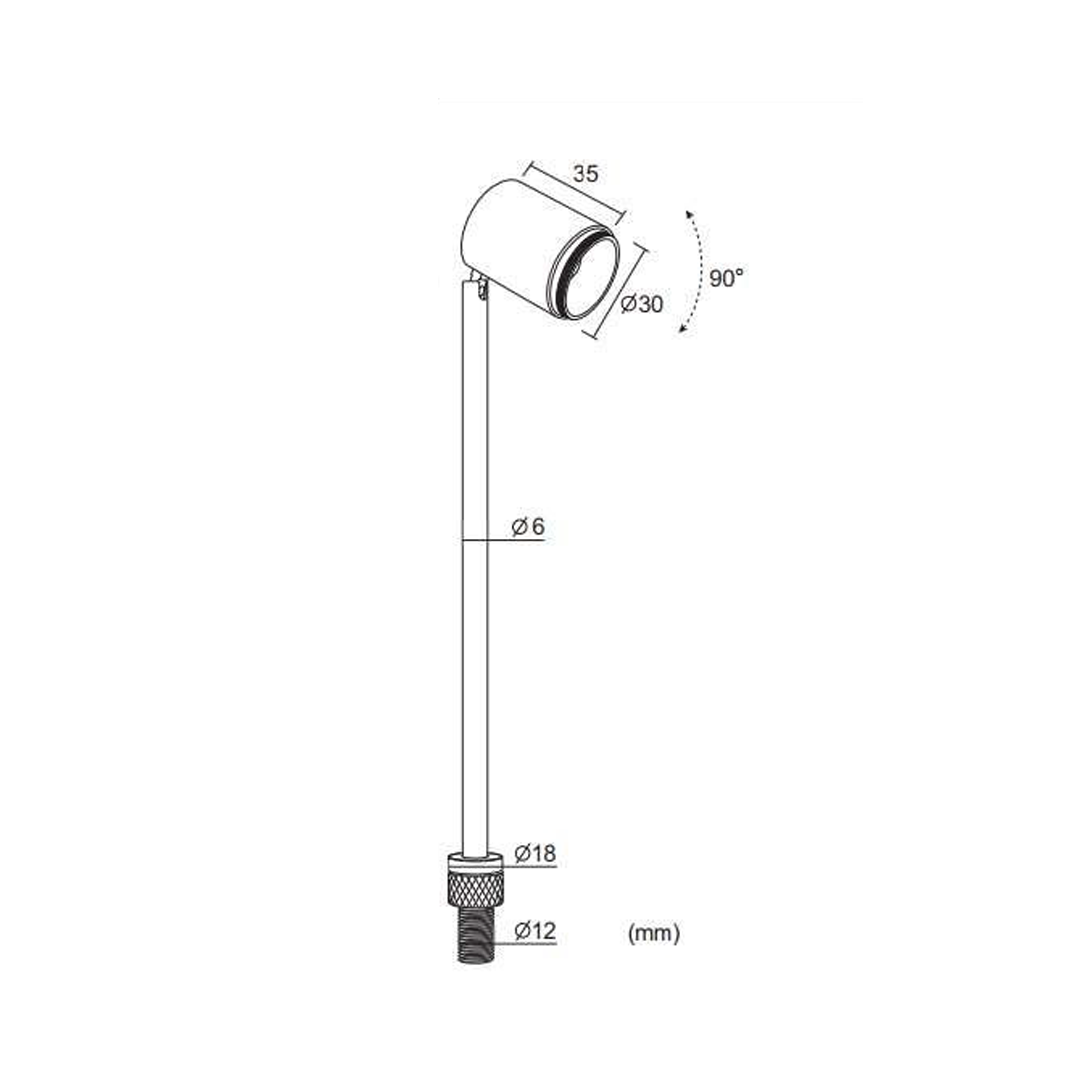 Parify LED Stalk Light (PAR113) Zoomable - Image 2