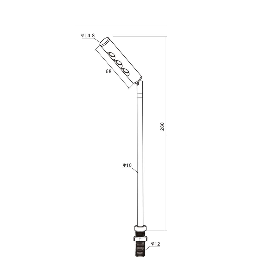 Parify LED Stalk Light (PAR120A) - Image 3