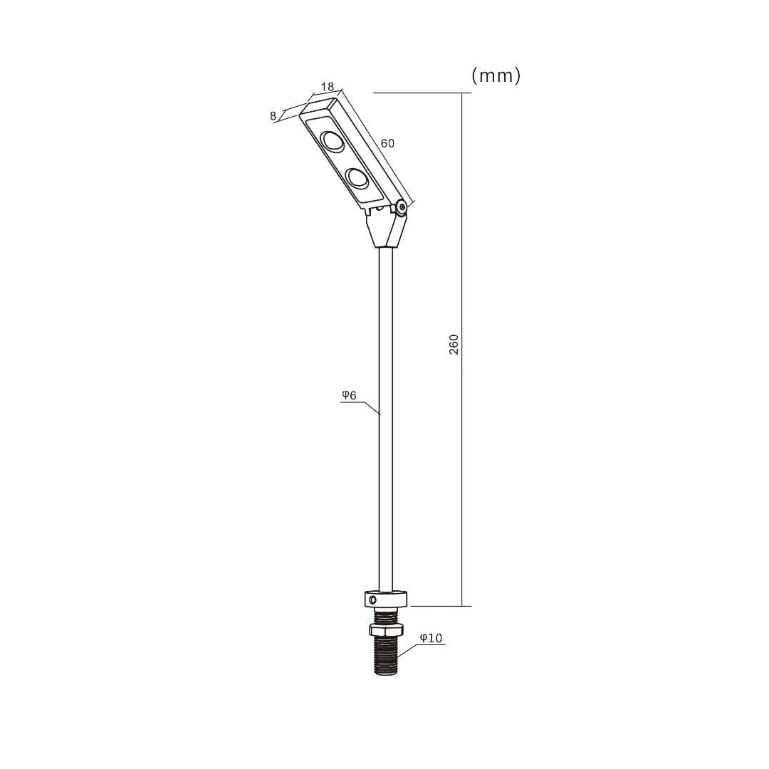 Parify LED Stalk Light (PAR122A) - Image 2
