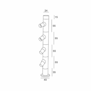 Alternative view of Parify LED Stalk Light (PAR901)